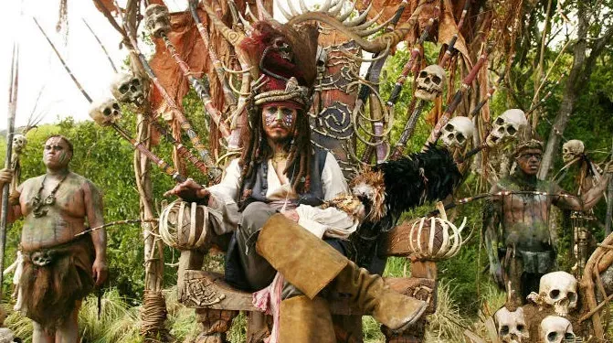 Captain Jack Sparrow in Pirates of the Caribbean: The Curse of the Black Pearl (Image Credits: Flickr)