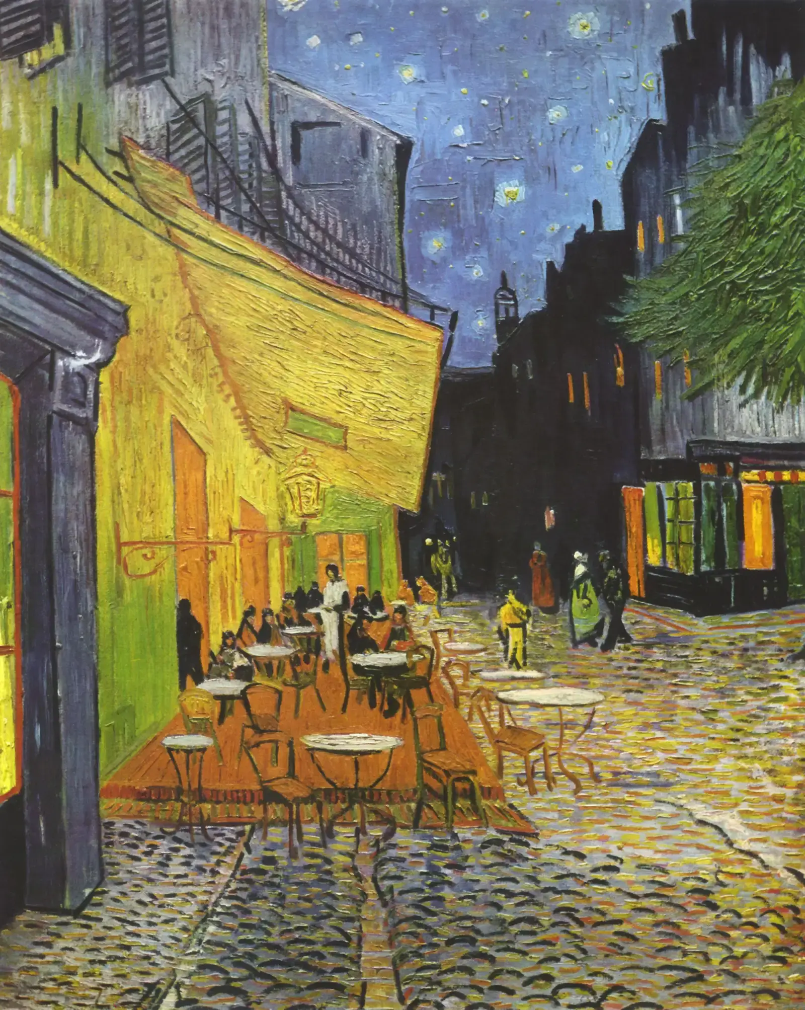 Vincent van Gogh's Religious References in Café Terrace at Night (Image Credits: Wikimedia)