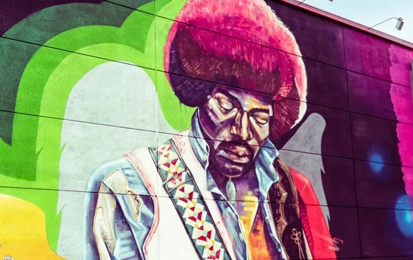 1. Jimi Hendrix,