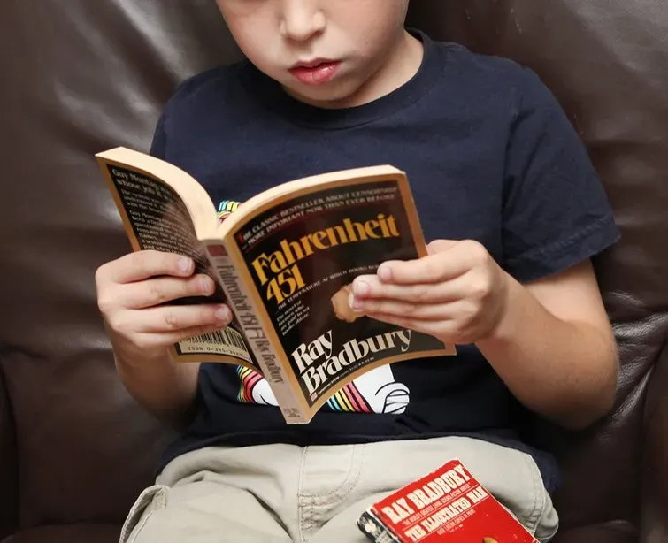 Fahrenheit 451 by Ray Bradbury (Image Credits: Flickr)