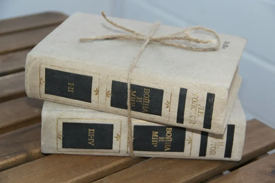 1. War and Peace by Leo Tolstoy (Image Credits: Unsplash)