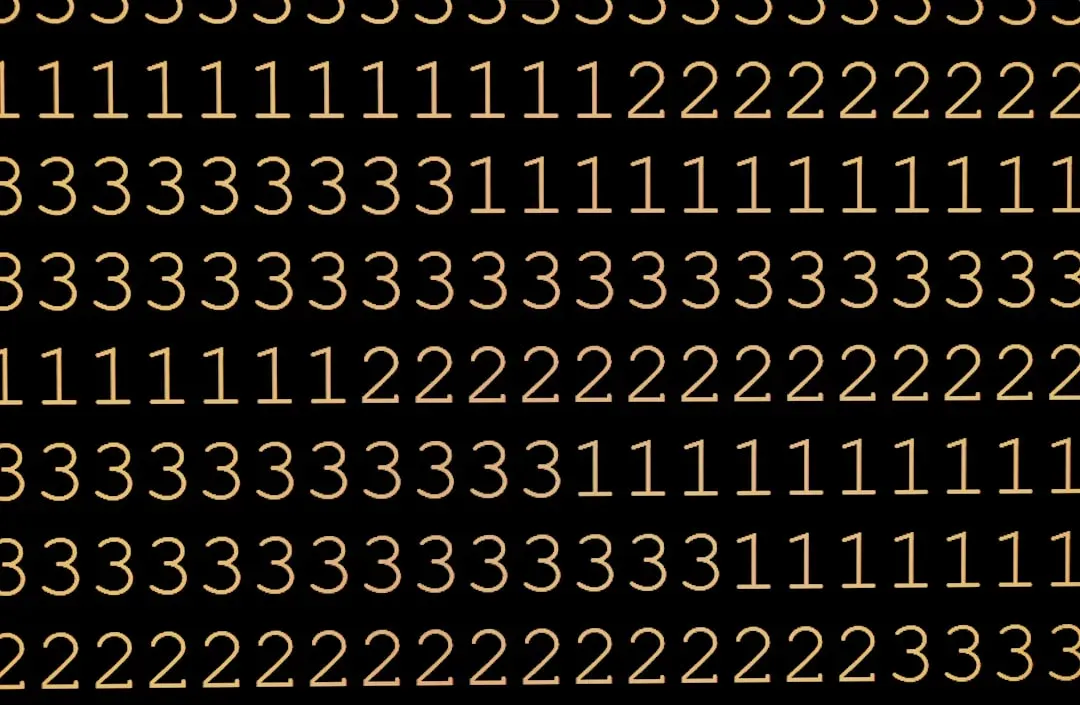 6. Jacob's Candidates - Each Number Corresponds to a Person (Image Credits: Unsplash)