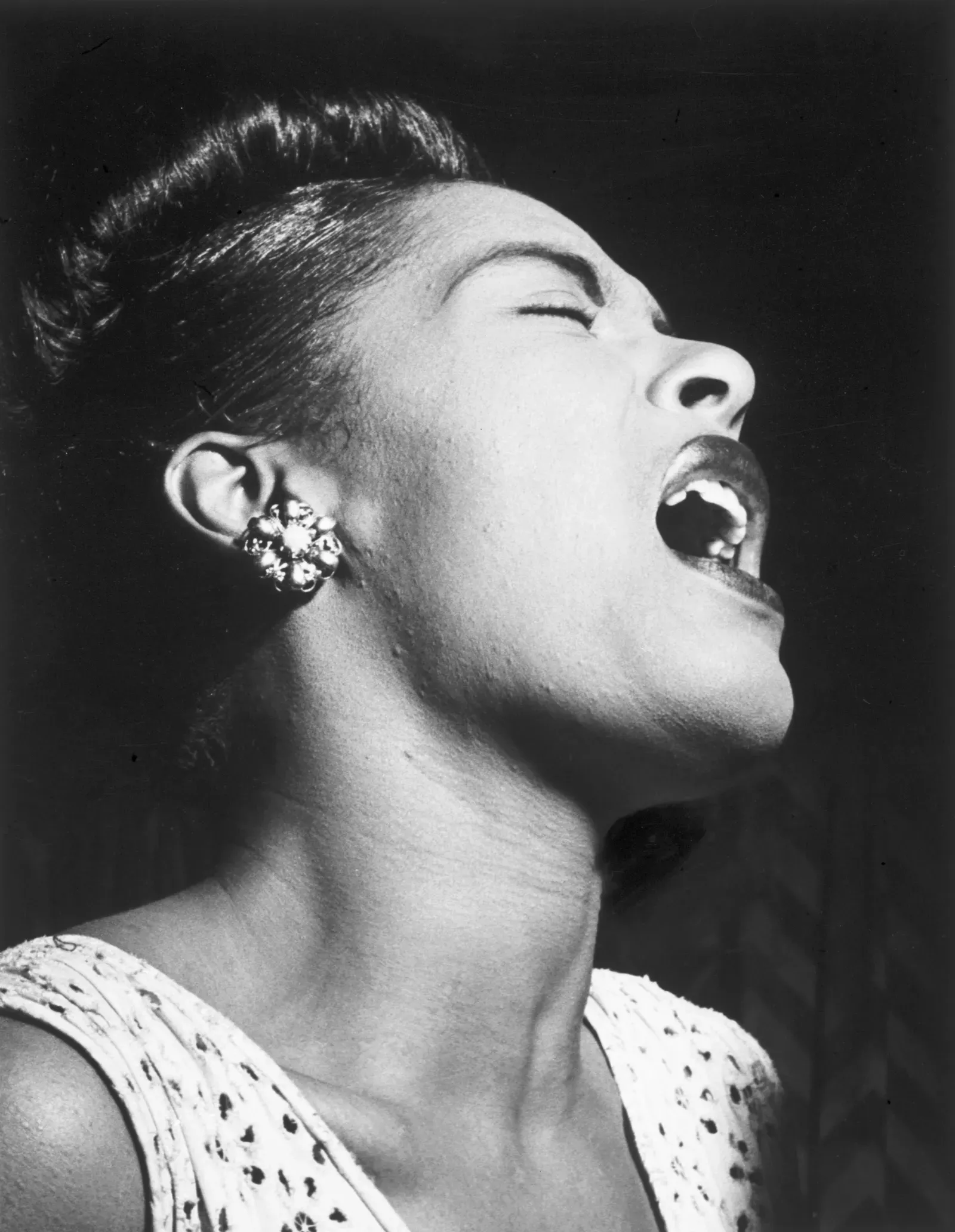 4. Billie Holiday - Jazz, Pain, and Undying Poetry (This image is available from the United States Library of Congress's Music Division under the digital ID gottlieb.04211.This tag does not indicate the copyright status of the attached work. A normal copyright tag is still required. See Commons:Licensing., Public domain)