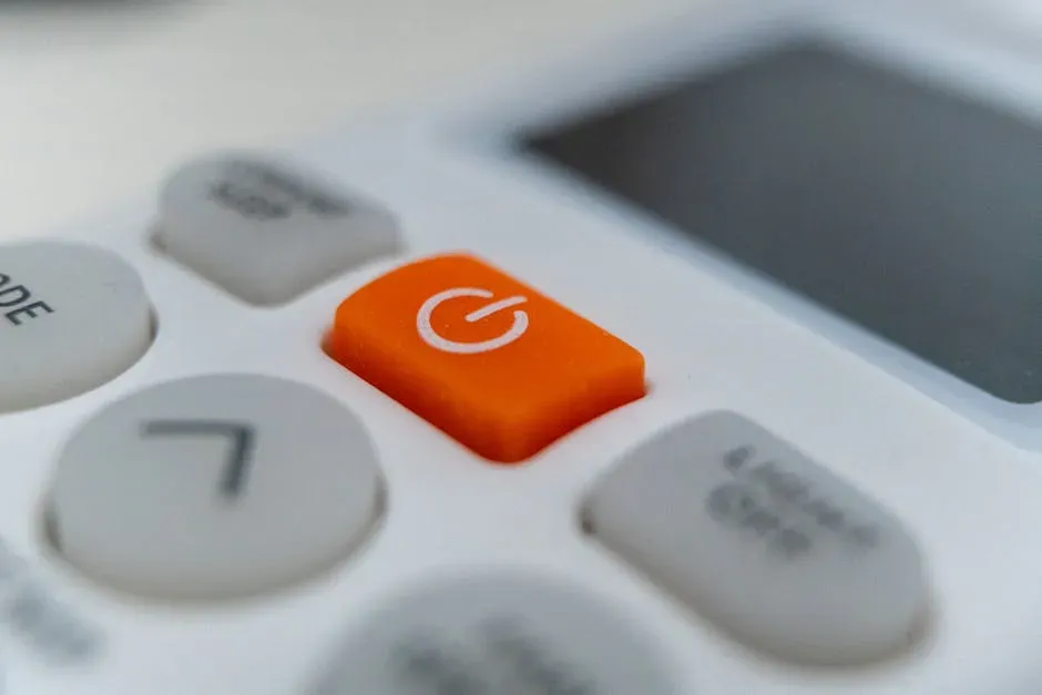 6. The Power Button Symbol (⏻) (Image Credits: Pexels)