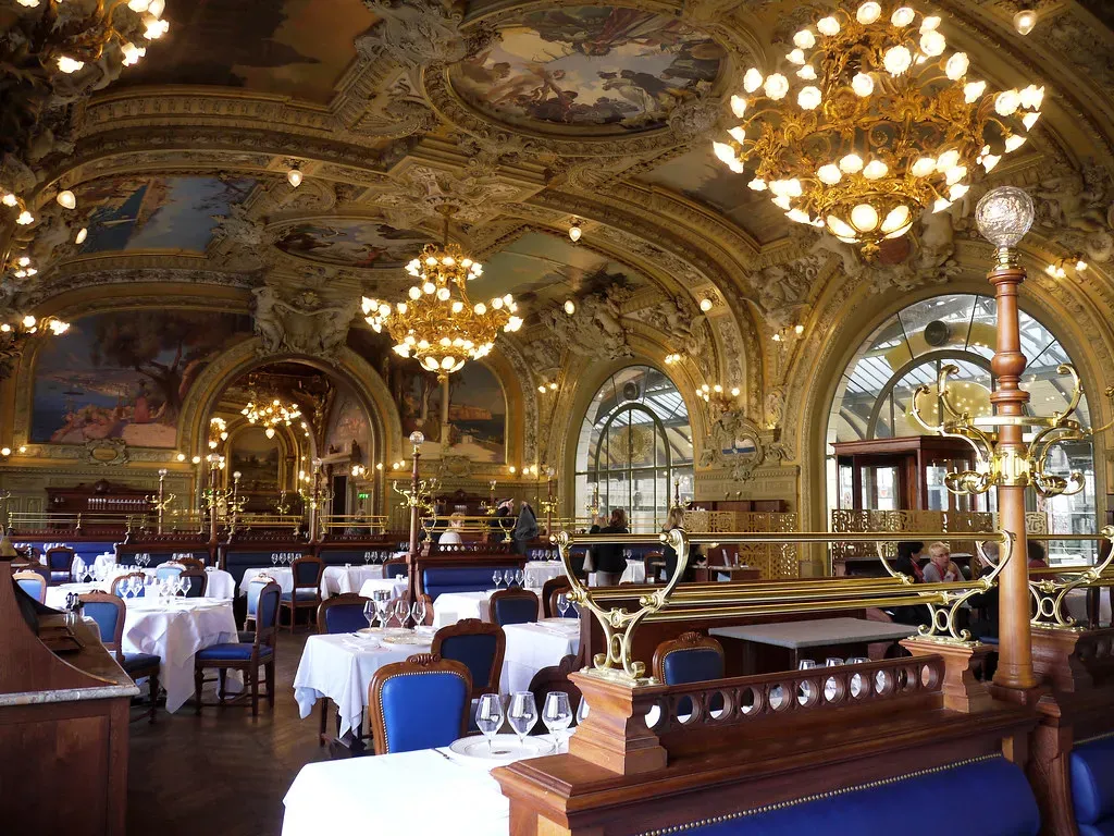 2. Le Train Bleu, Paris - A Belle Époque Time Machine That Feeds You Well (kkmarais, Flickr, CC BY 2.0)