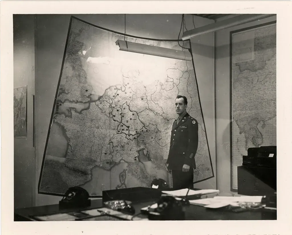FDR's Map Room: The Secret Intelligence Hub That Started It All (FDR Presidential Library & Museum, Flickr, CC BY 2.0)