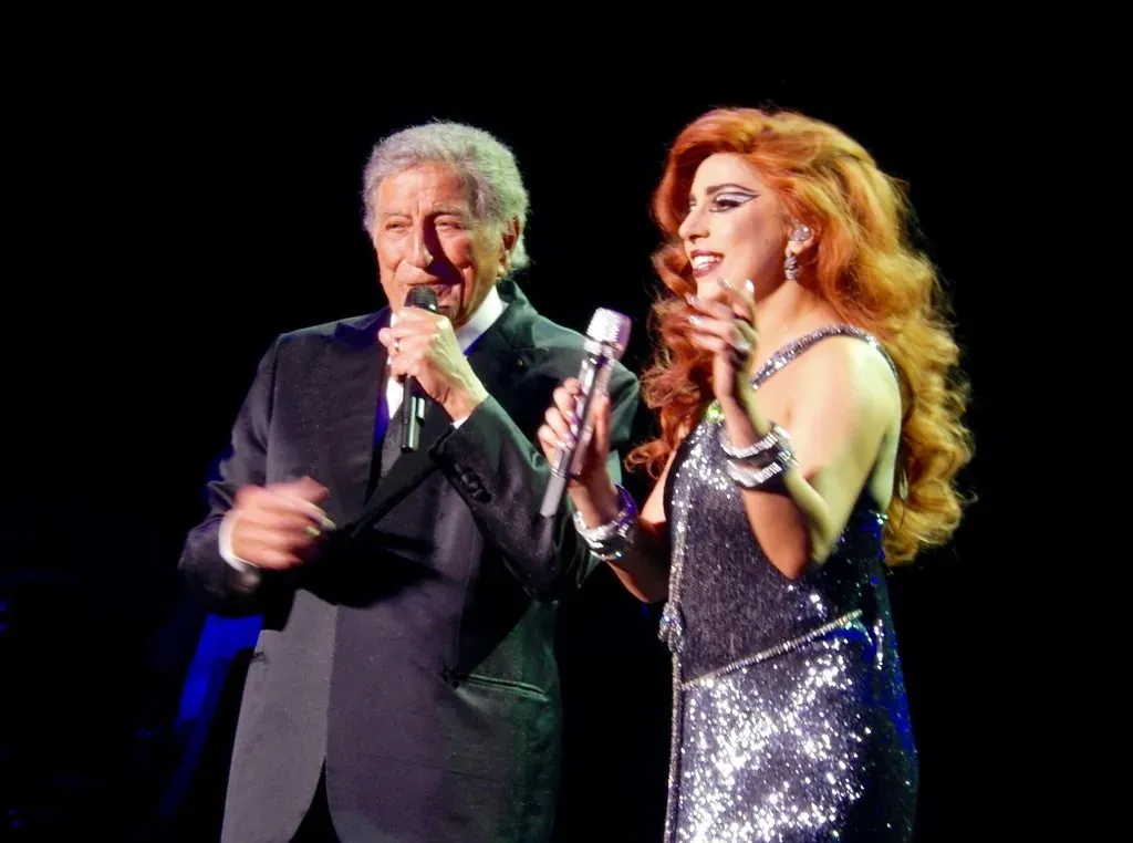 Lady Gaga and Tony Bennett - "Cheek to Cheek" (2014) (Image Credits: Flickr)