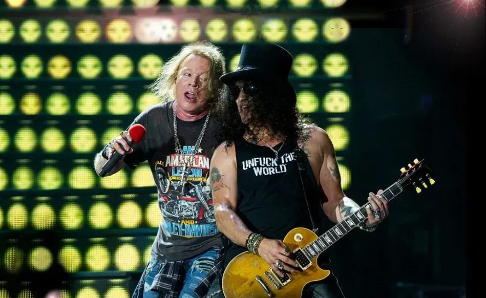 5. Guns N' Roses and "Sweet Child O' Mine" (Image Credits: Flickr)