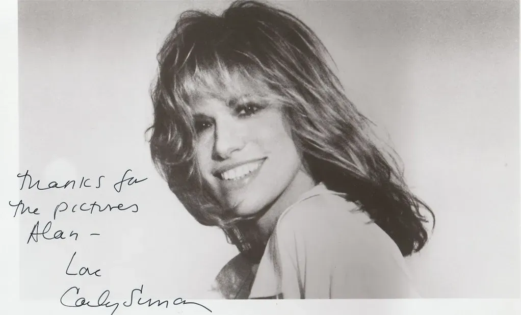 13. Carly Simon – "You're So Vain" (1972) (Image Credits: Flickr)
