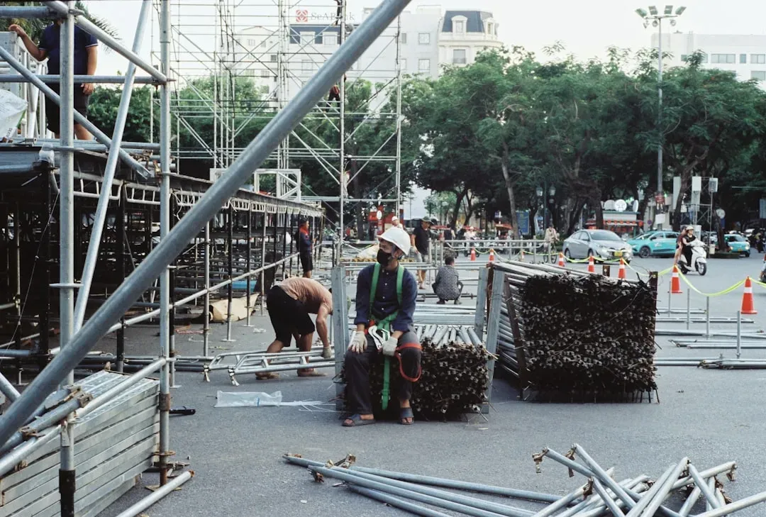 How a Stage Is Actually Constructed, Layer by Layer (Image Credits: Unsplash)