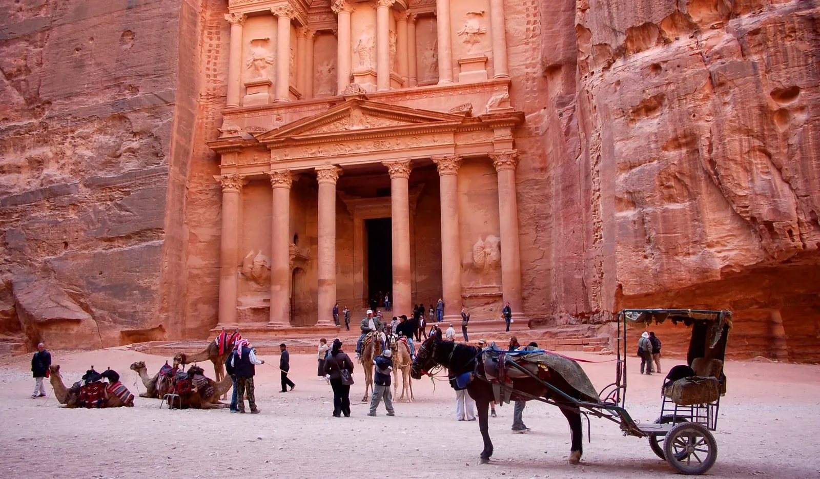 5. Petra, Jordan (Indiana Jones and the Last Crusade) (Image Credits: Wikimedia)