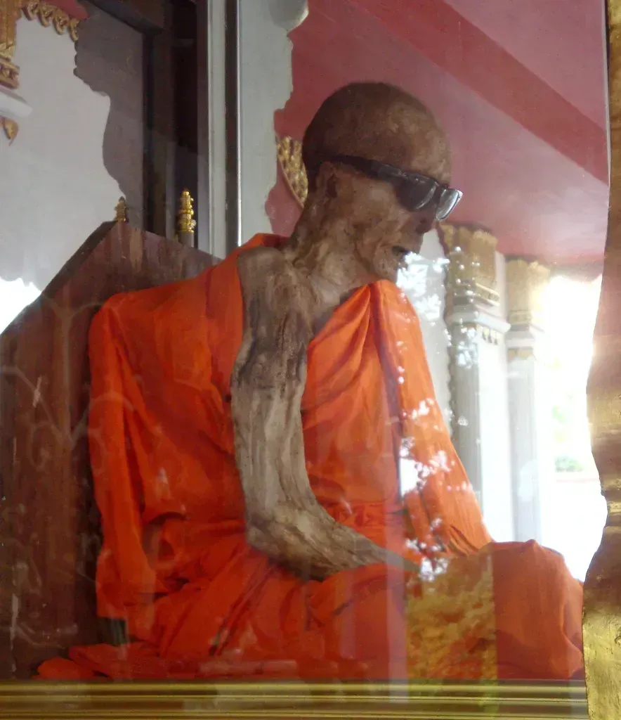 8. Sokushinbutsu: The Japanese Monks Who Became Living Buddhas (Image Credits: By Per Meistrup, CC BY-SA 3.0)
