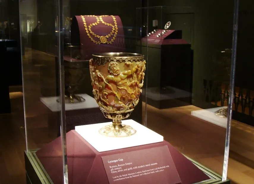 The Lycurgus Cup: Ancient Nanotechnology in Glass (Image Credits: Flickr)