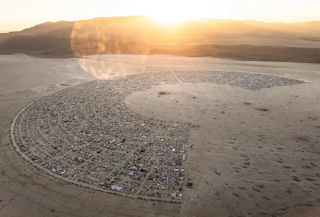 Burning Man: The Desert Phenomenon That Redefines Community (Image Credits: Unsplash)