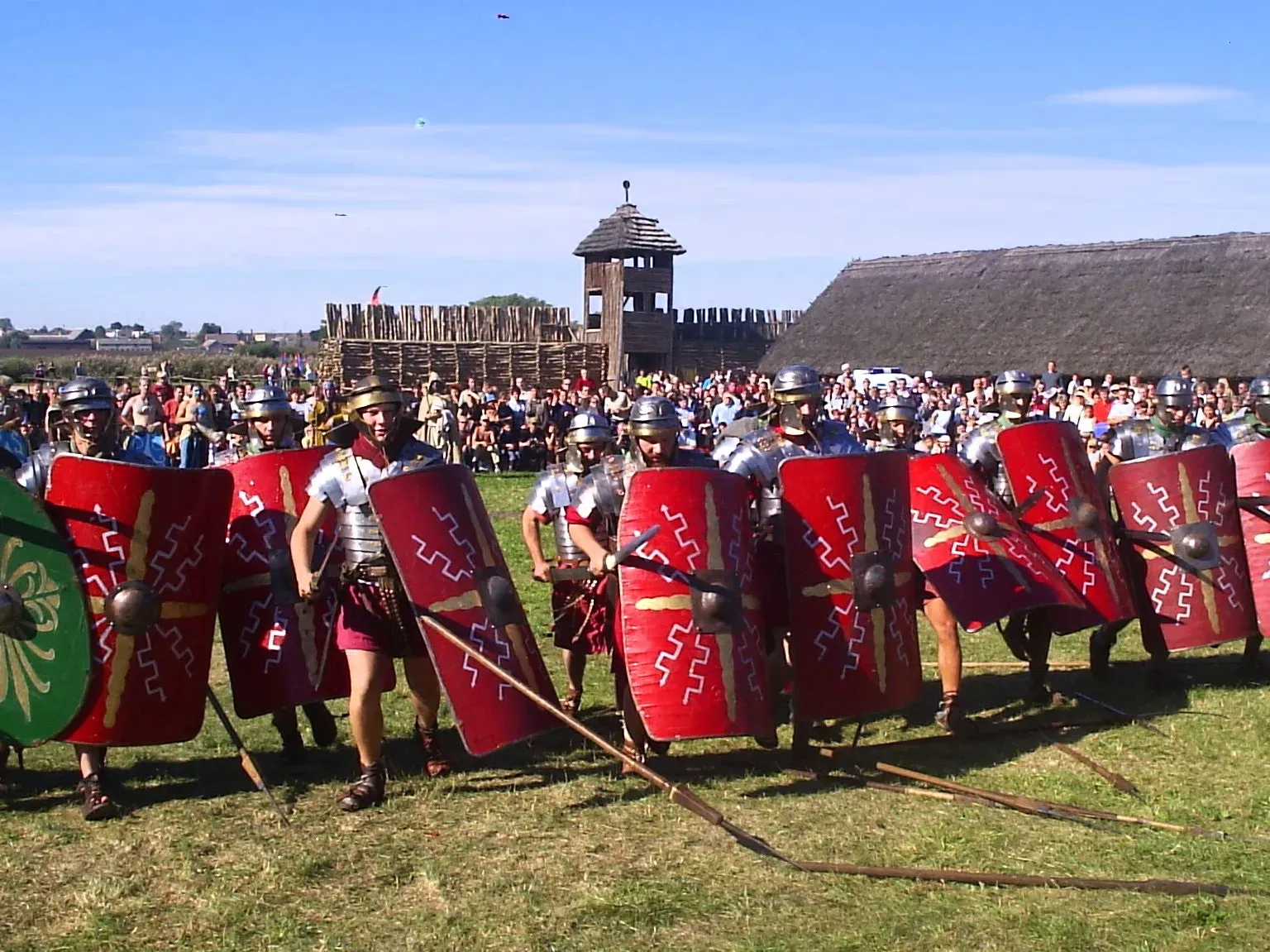 Roman Legion Demonstrations (Image Credits: Wikimedia)