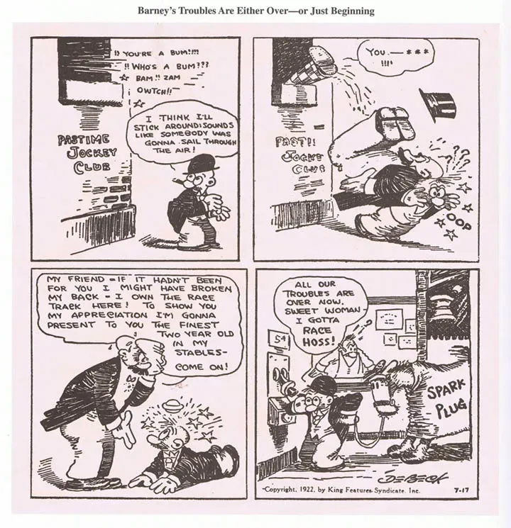 9. Barney Google and Snuffy Smith (By Billy DeBeck, Public domain)
