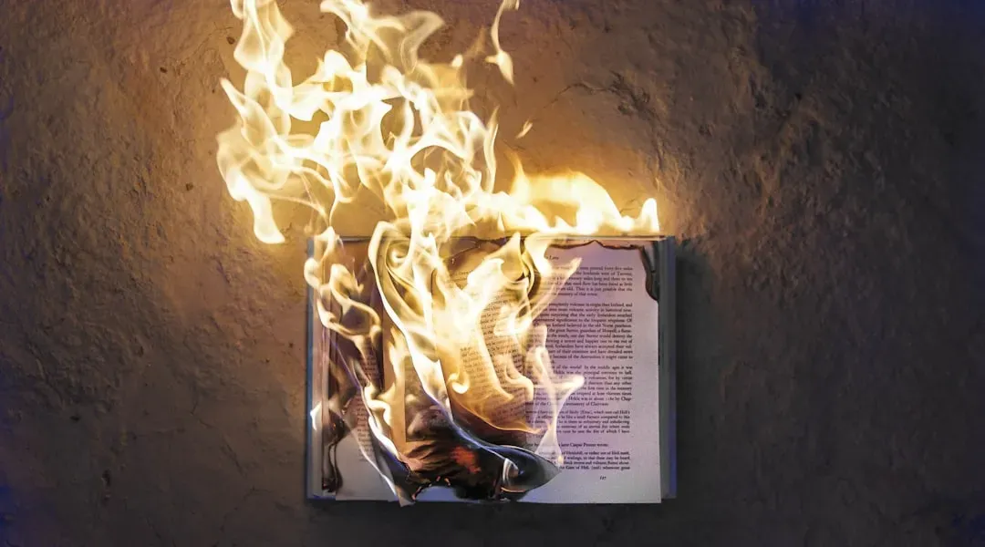Nazi Book Burnings: When Literature Became Prophecy (Image Credits: Unsplash)