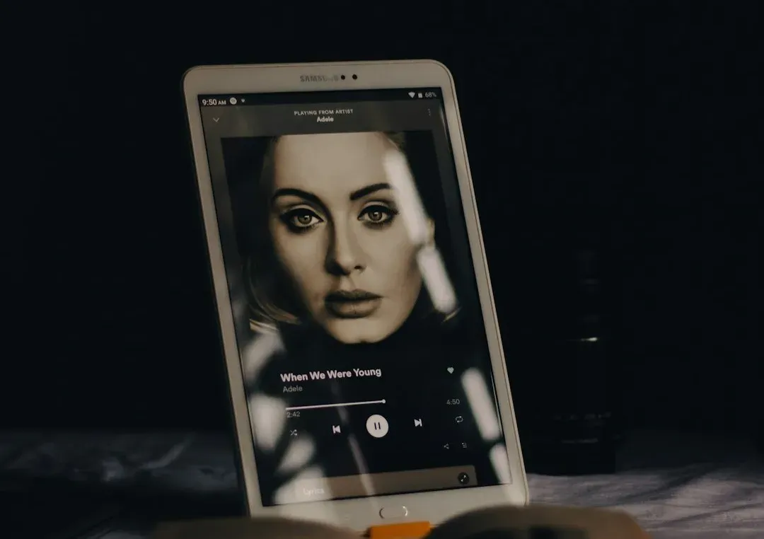 Adele's unprecedented album sales (Image Credits: Unsplash)