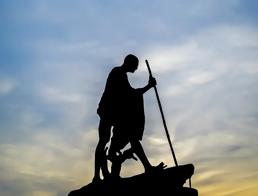 10. Mahatma Gandhi's 
