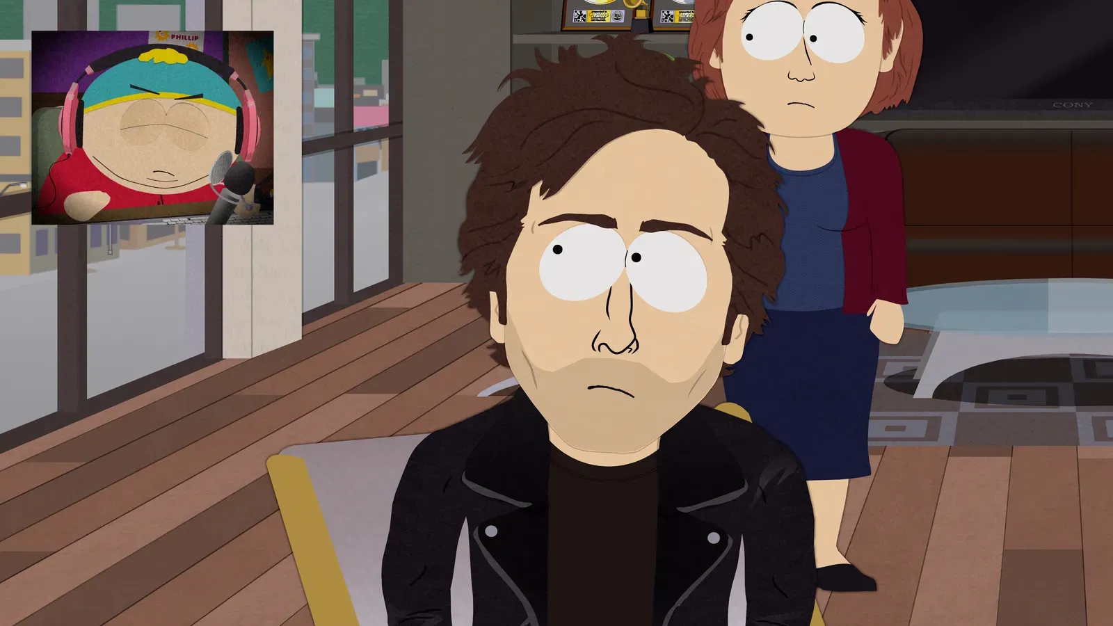 2. "200" and "201" – South Park (2010) (South Park - Season 10, Episode 18

It is a drawing of Ron in cartoon form., CC BY-SA 4.0)