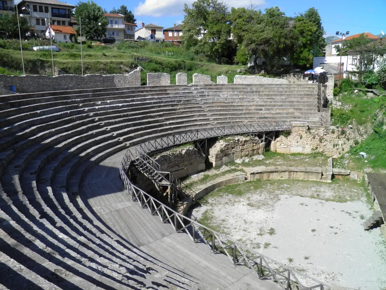 Oedipus Rex by Sophocles (Greek Theatre built in 200 BC, Lychnidos, Ohrid, Republic of Macedonia FYROM

Uploaded by raso_mk, CC BY-SA 2.0)