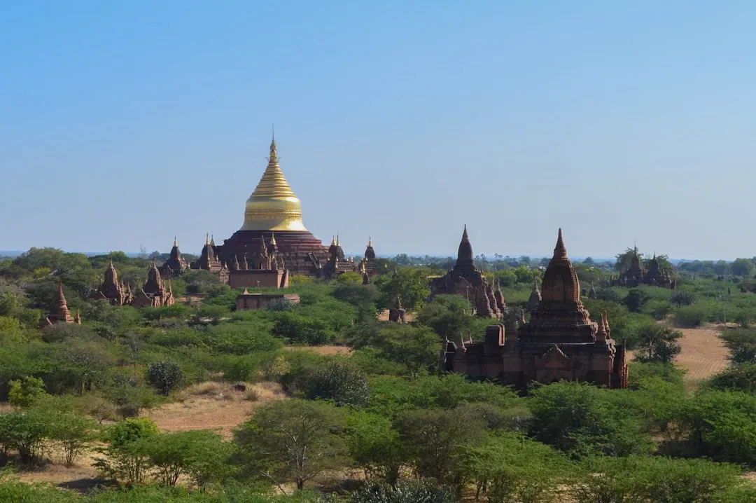 The Temples of Bagan, Myanmar (Image Credits: Unsplash)