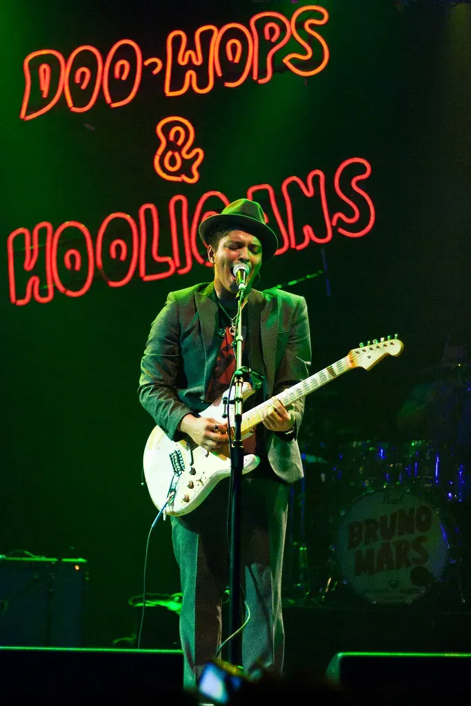 7. Bruno Mars was a hit songwriter before he was a pop star (Brothers Le, Flickr, CC BY 2.0)