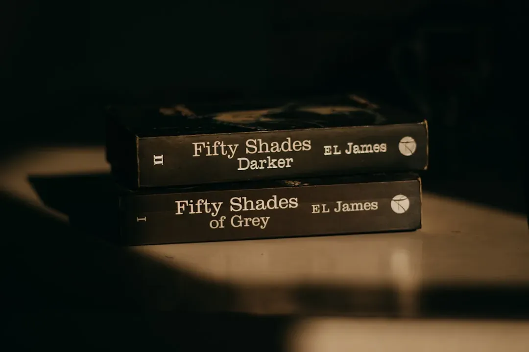 3. Fifty Shades of Grey – E.L. James (Image Credits: Unsplash)