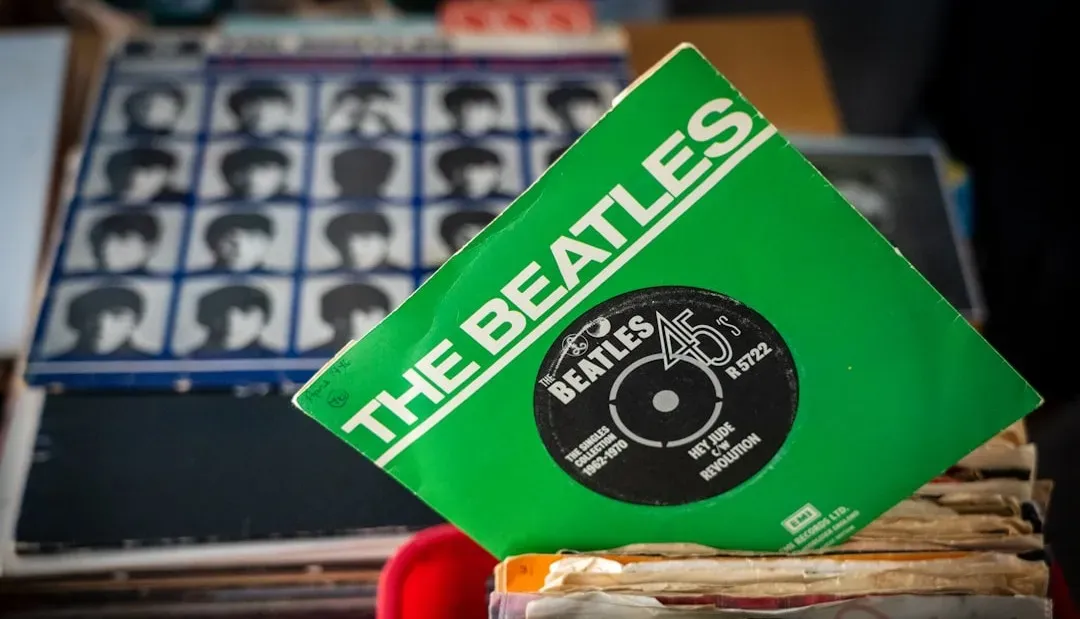 The Beatles' Yesterday and Today and the Infamous "Butcher Cover" (Image Credits: Unsplash)