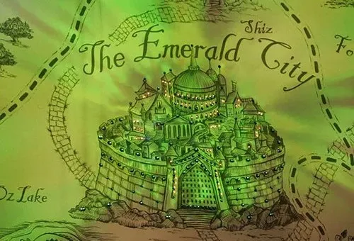 10. The Emerald City and the Land of Oz (The Wonderful Wizard of Oz by L. Frank Baum) (Image Credits: Flickr)