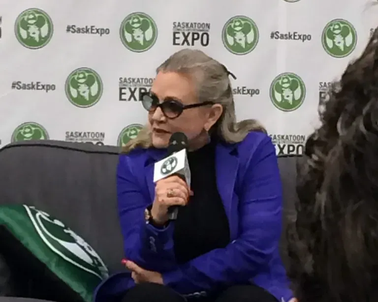 6. Carrie Fisher spent a decade fixing other people's scripts (Image Credits: Flickr)
