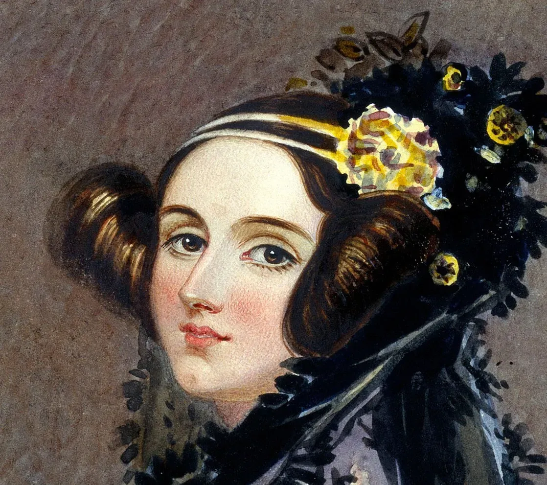 2. Ada Lovelace - The First Programmer in History (Image Credits: Wikimedia)