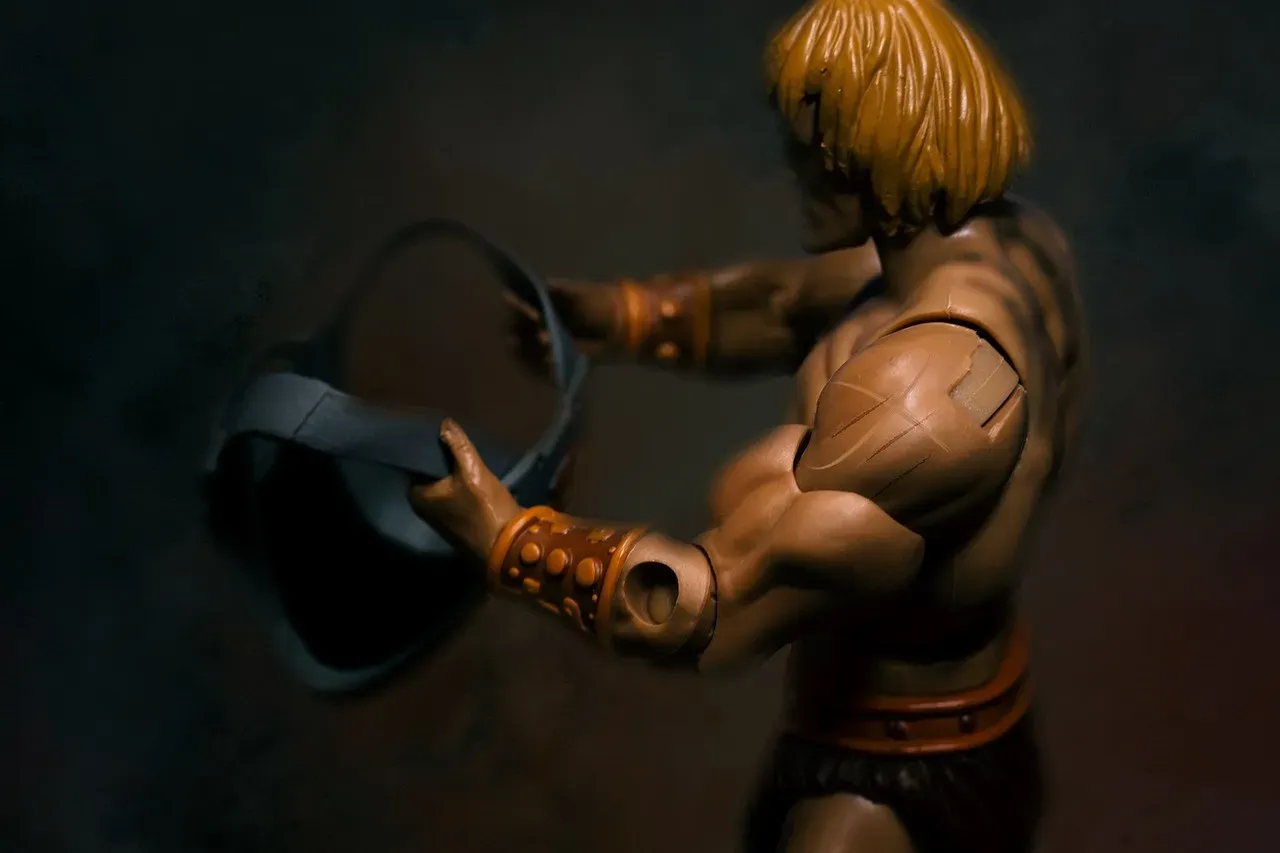 2. He-Man and Masters of the Universe Figures (Image Credits: Pixabay)