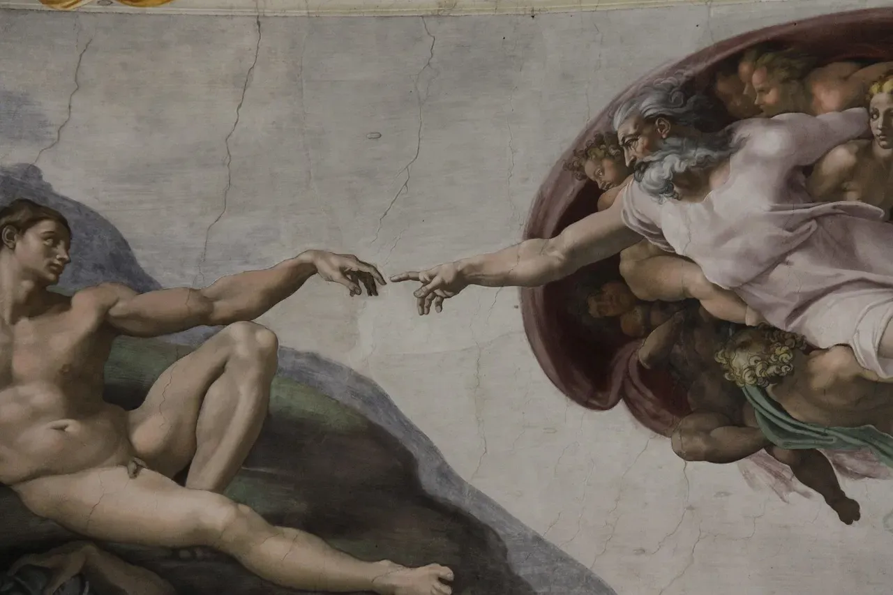 Michelangelo's Brain in the Sistine Chapel (Image Credits: Pixabay)