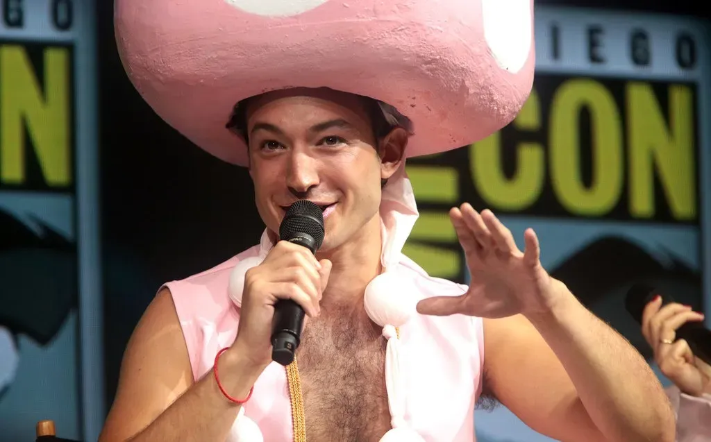 2. Ezra Miller - A Cascade That Hasn't Fully Stopped (Image Credits: Flickr)