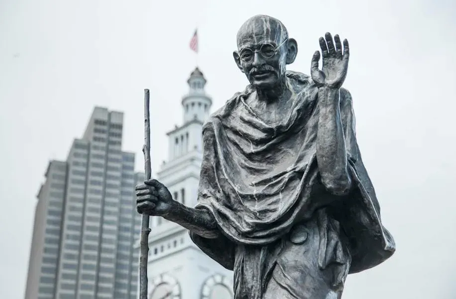 9. Gandhi – "Be the Change You Wish to See" (Image Credits: Pexels)