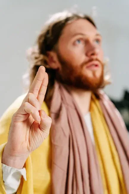 The Benediction Gesture - Divine Authority Encoded in Two Fingers (Image Credits: Pexels)