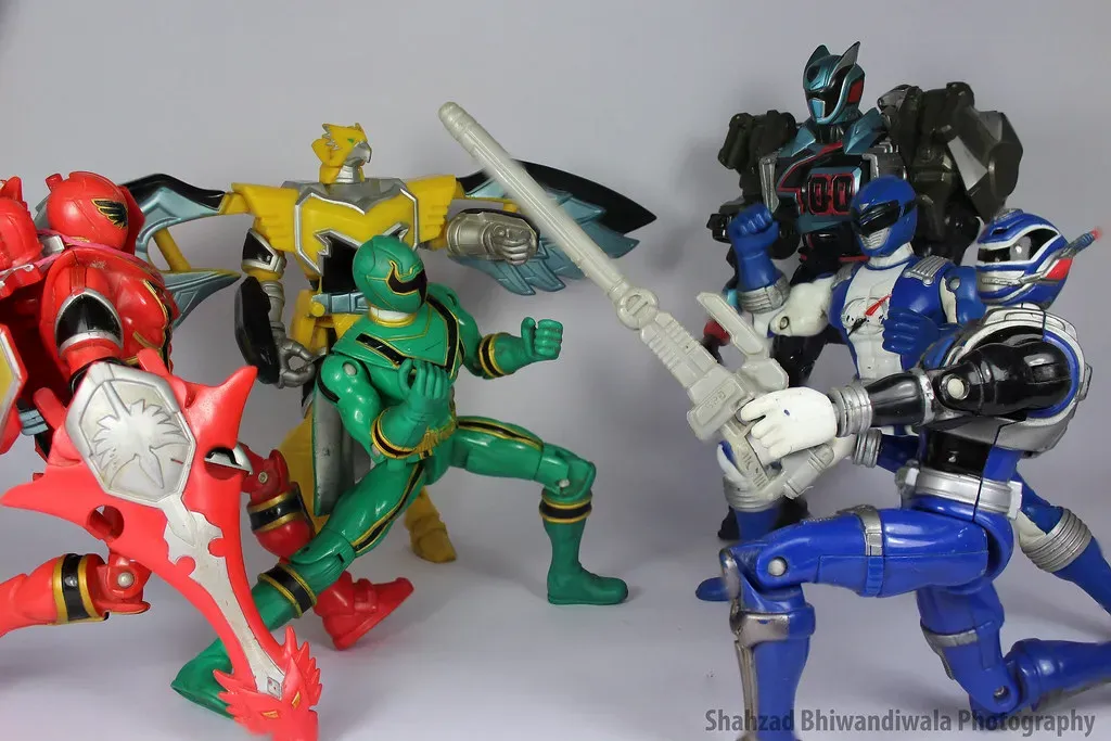 5. Mighty Morphin Power Rangers Action Figures (The World Through My Lense, Flickr, CC BY 2.0)