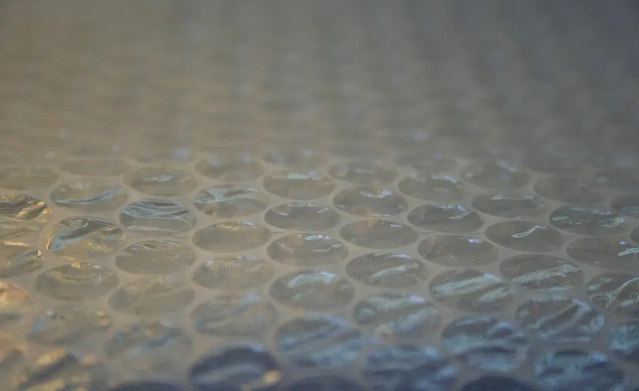 2. Bubble Wrap was meant to be textured wallpaper (Image Credits: Pixabay)