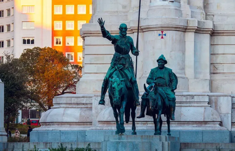 4. Don Quixote and Sancho Panza – Don Quixote (Image Credits: Pexels)