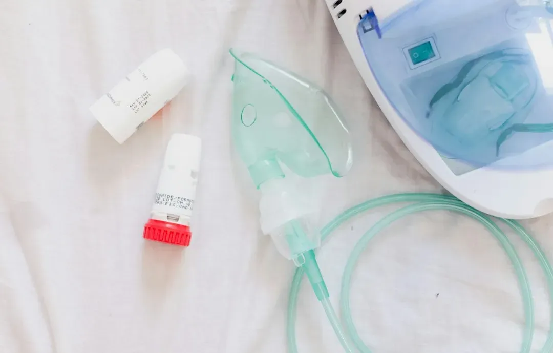 A Personal Steam Inhaler and a Big Water Bottle (Image Credits: Unsplash)