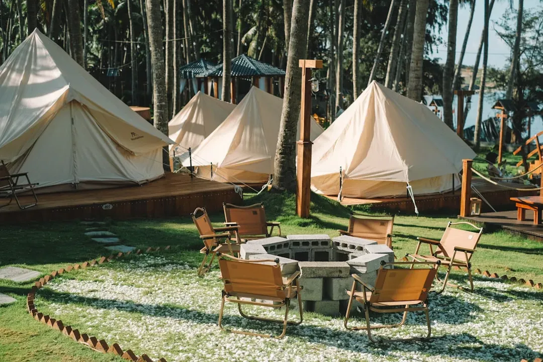 Glastonbury Hospitality Camping, England (Image Credits: Unsplash)