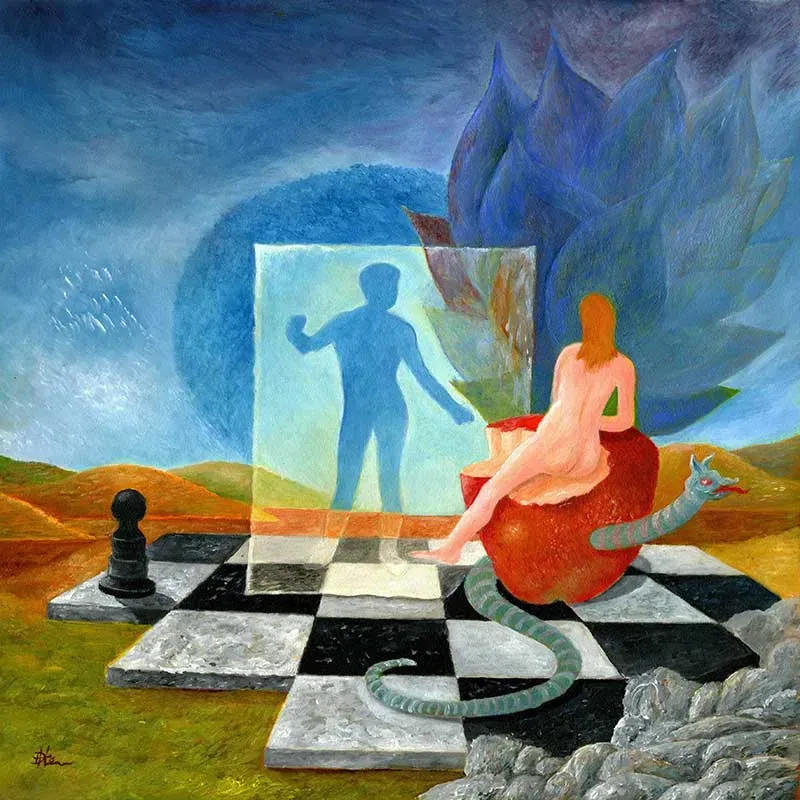 3. Surrealism: Unlocking the Unconscious Mind (By Arhitectdanielheller, CC BY-SA 4.0)