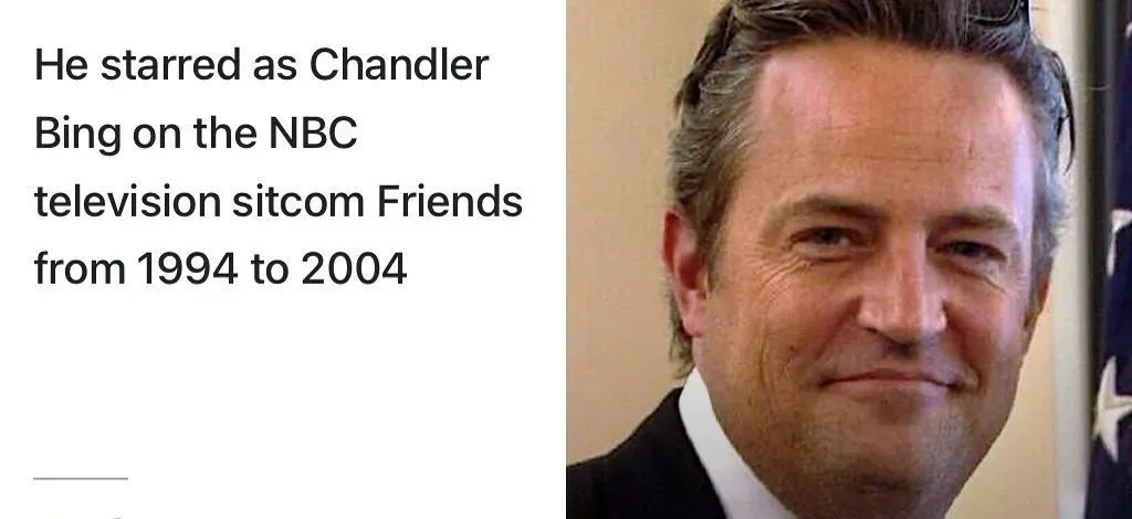 Matthew Perry: A Legacy Defined by Talent and Tragedy (Image Credits: Flickr)