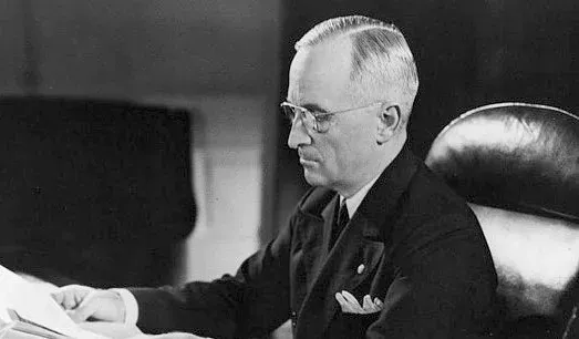 Harry Truman and Eddie Jacobson: the haberdasher who helped birth a nation (Image Credits: Wikimedia)
