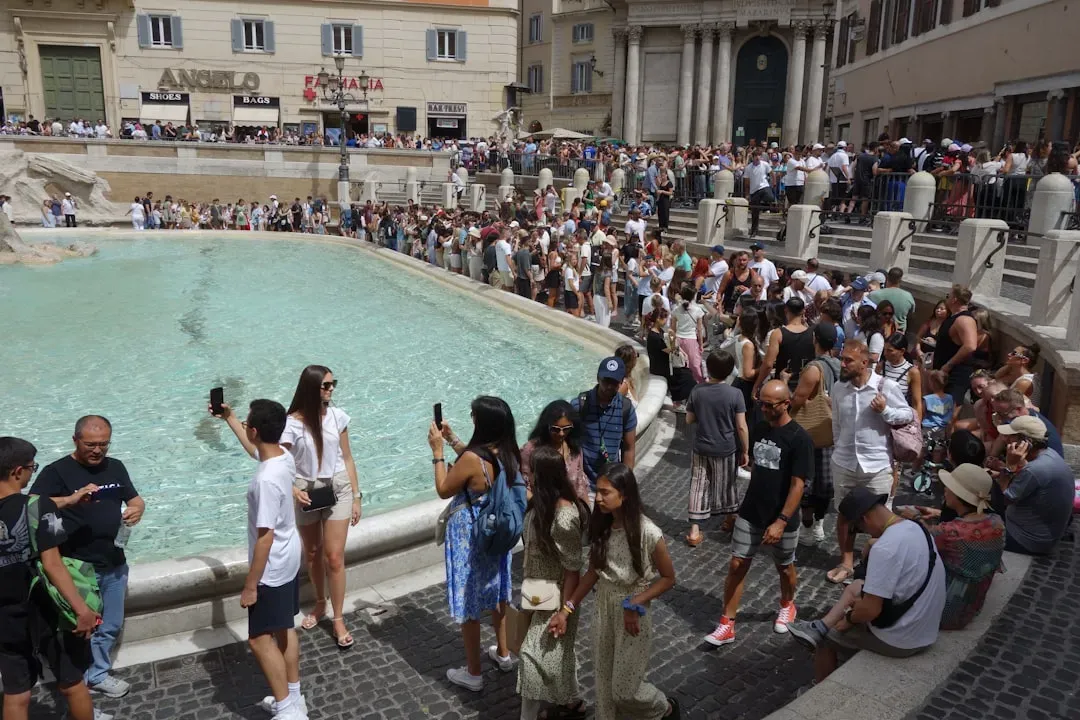 4. The Trevi Fountain, Rome - Romantic Dream, Sardine Reality (Image Credits: Unsplash)