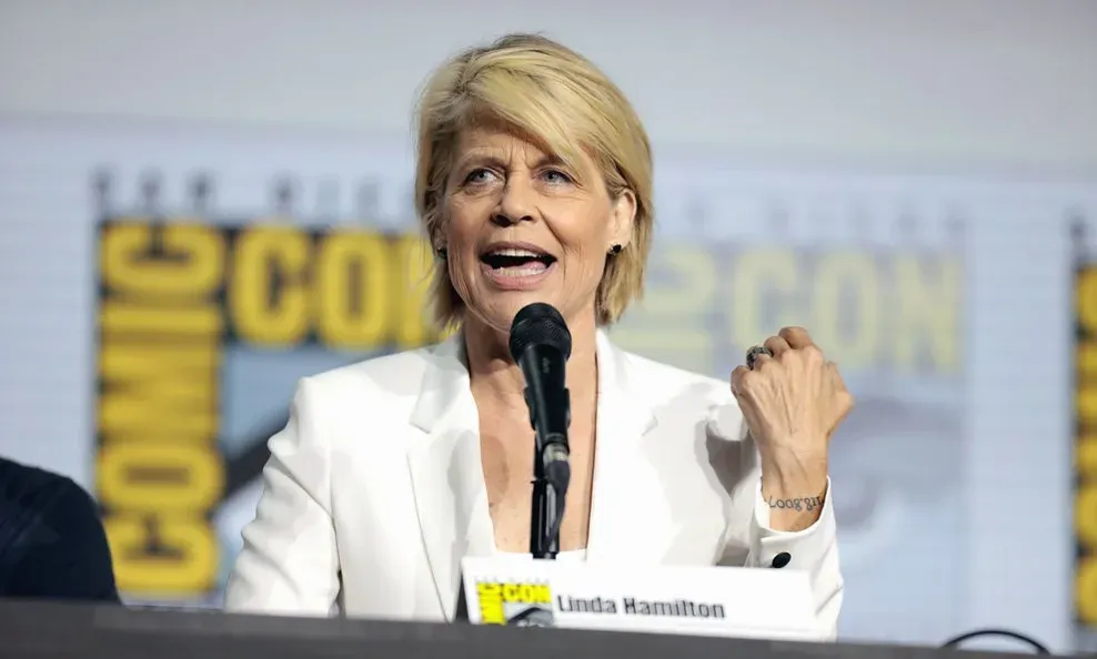 Linda Hamilton as Sarah Connor (Image Credits: Flickr)