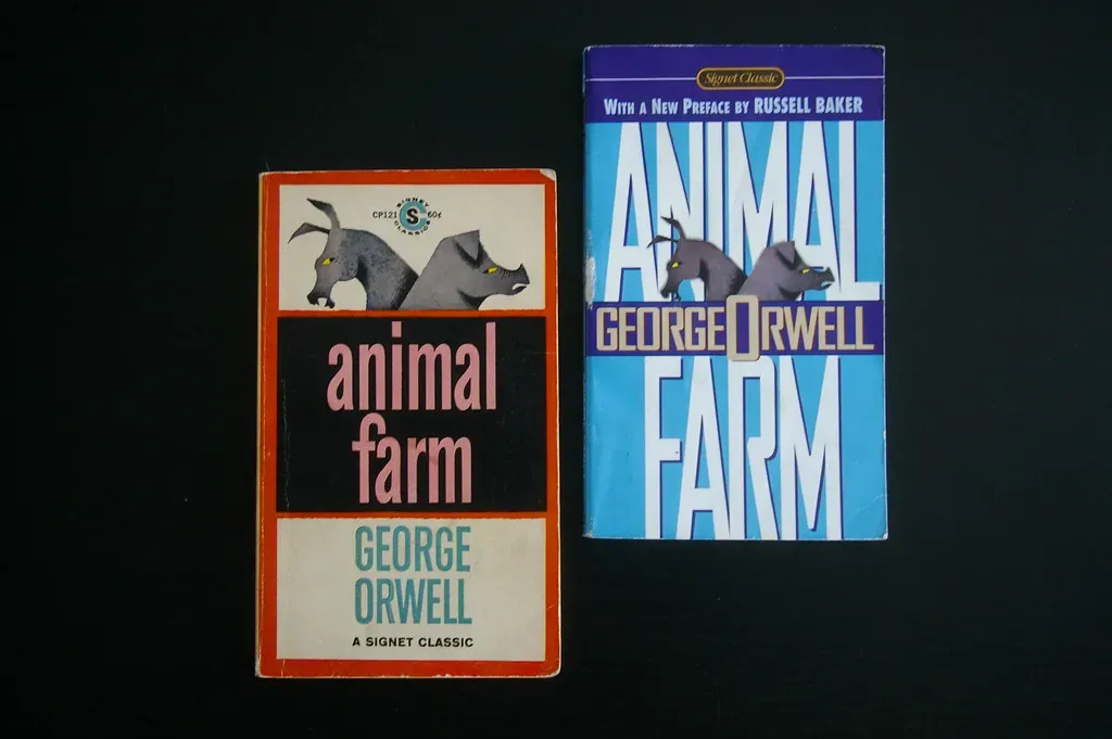 3. Animal Farm - George Orwell (1945) (alaina.buzas, Flickr, CC BY 2.0)