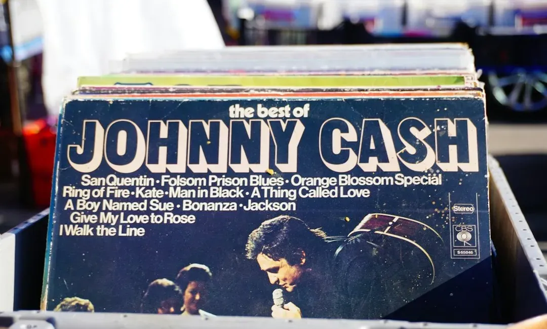 Johnny Cash, At Folsom Prison (1968) (Image Credits: Unsplash)