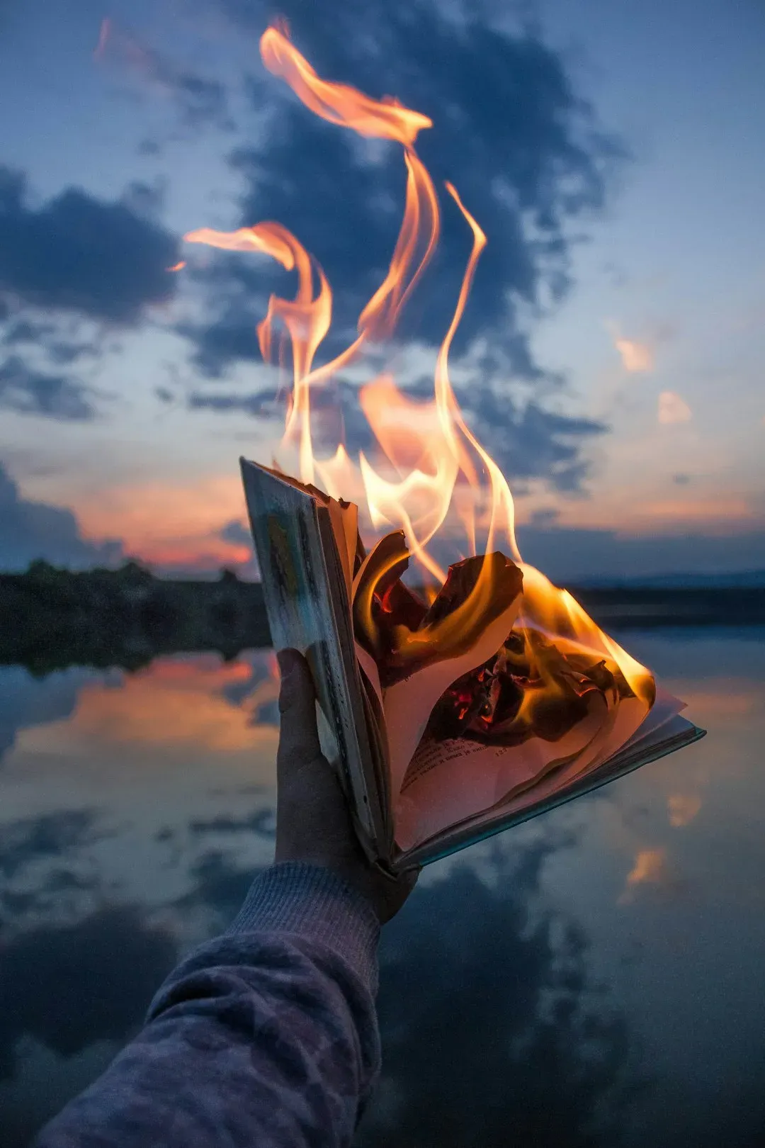 Fahrenheit 451: The Ironic Victim of Censorship (Image Credits: Unsplash)